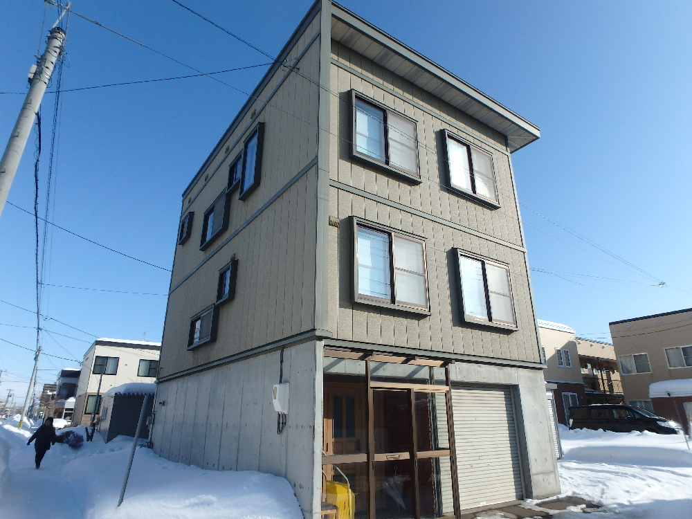 木の城たいせつ 耐雪ハウス の対角線側脱却塗装 札幌 江別の外壁塗装店 あおば塗工舎のブログ